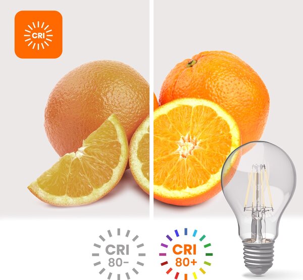 LED žárovka E27 8 W, 1055 lm, 2800 K – teplá bílá