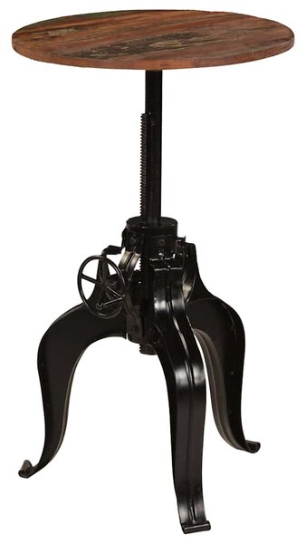 Barový stůl masivní recyklované dřevo 60 x (76–110) cm 245267