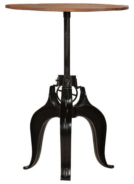 Barový stůl z masivního recyklovaného dřeva 75 x (76–110) cm 245269