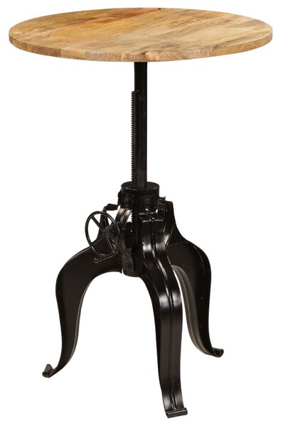 Barový stůl z masivního mangovníkového dřeva 75 x (76–110) cm 245268