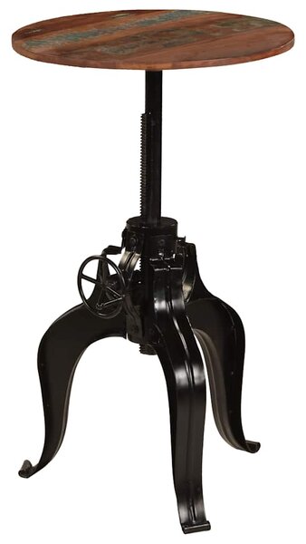 Barový stůl masivní recyklované dřevo 60 x (76–110) cm 245267