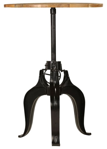 Barový stůl z masivního mangovníkového dřeva 75 x (76–110) cm 245268