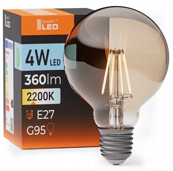 LED žárovka E27 4 W, 2200 K, teplá bílá