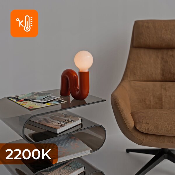 Bílá LED žárovka E27 8 W, 720 lm, 2800 K – teplá bílá