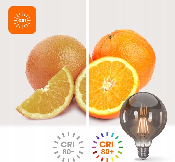 LED žárovka E27 8 W, 880 lm, 2800 K – teplá bílá
