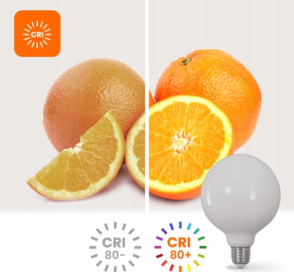 LED žárovka E27 8 W, 1055 lm, 2800 K – teplá bílá