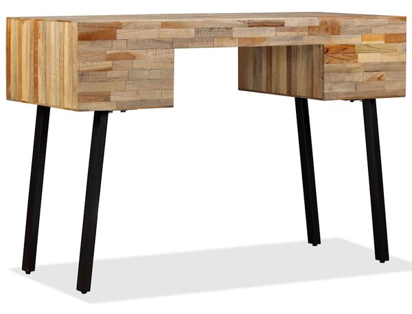Psací stůl masivní recyklovaný teak 110 x 50 x 76 cm 245402