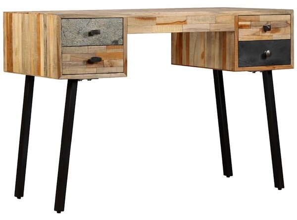 Psací stůl masivní recyklovaný teak 110 x 50 x 76 cm 245402