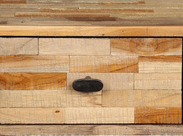 Konzolový stolek, masivní recyklovaný teak 120x30x76 cm 245403