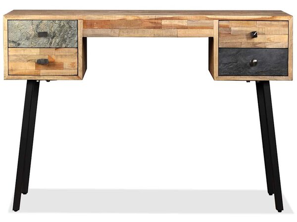 Psací stůl masivní recyklovaný teak 110 x 50 x 76 cm 245402