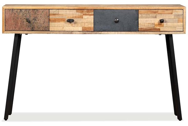 Konzolový stolek, masivní recyklovaný teak 120x30x76 cm 245403
