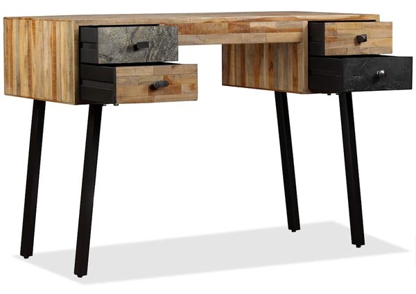 Psací stůl masivní recyklovaný teak 110 x 50 x 76 cm 245402