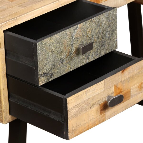Psací stůl masivní recyklovaný teak 110 x 50 x 76 cm 245402