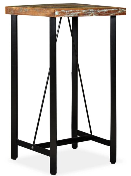 Barový stůl masivní recyklované dřevo 60 x 60 x 107 cm 245439