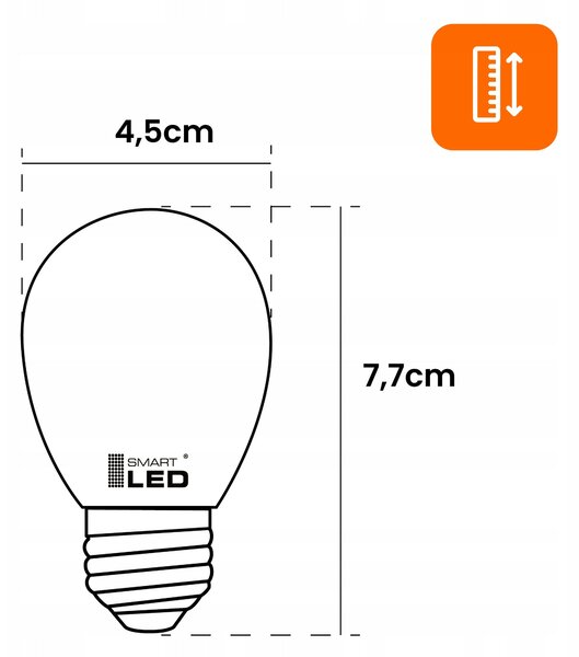 LED žárovka E27 6 W, 806 lm, 4000 K – neutrální bílá