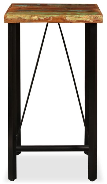 Barový stůl masivní recyklované dřevo 60 x 60 x 107 cm 245439