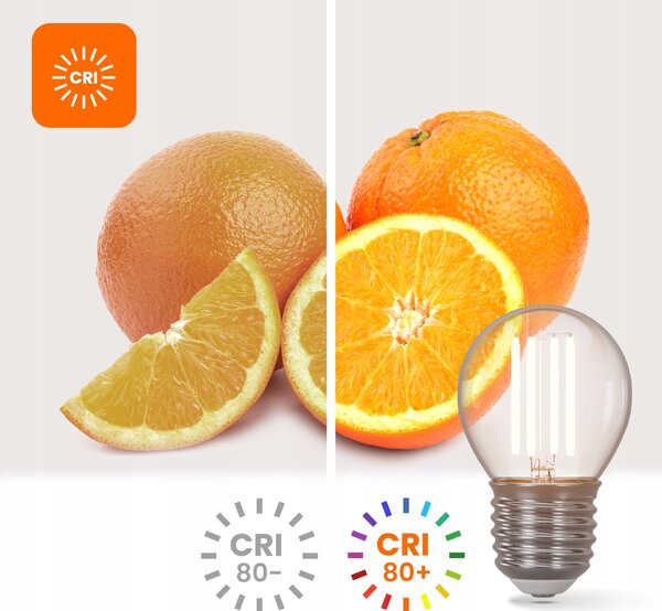 LED žárovka E27 230 V, 4 W, 440 lm, 2800 K – teplá bílá