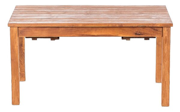 Teakový stůl GIOVANNI 120 - 210 × 75 - 100 cm 120 × 90 cm