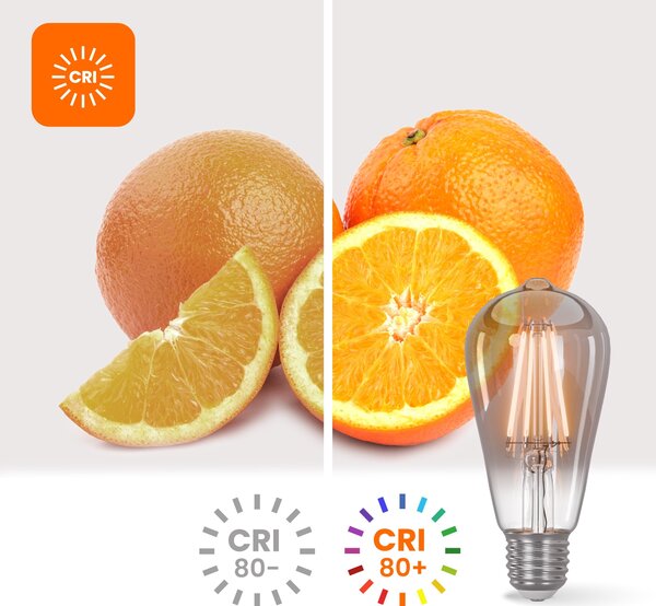 LED žárovka E27 6 W, 540 lm, 2800 K – teplá bílá