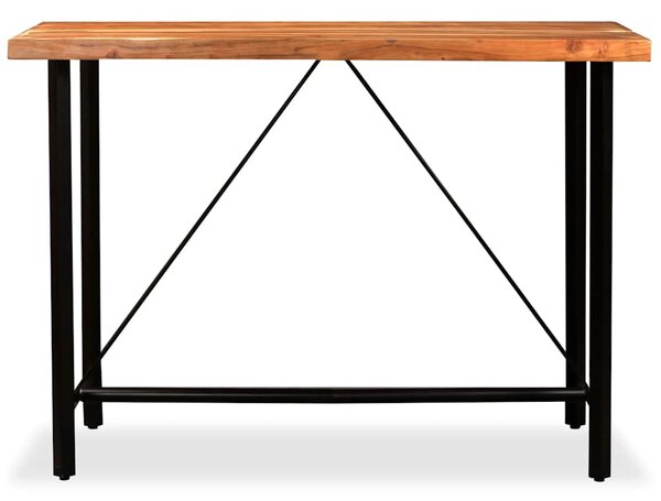Barový stůl masivní akáciové dřevo 150 x 70 x 107 cm 245437