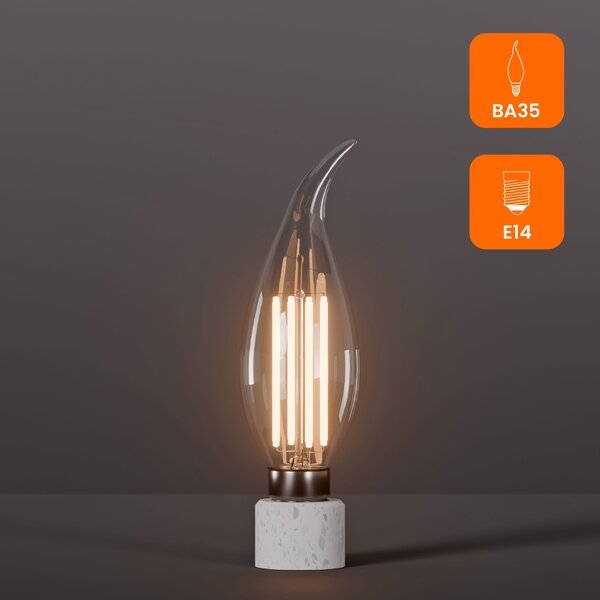 LED žárovka E14 7 W, 1000 lm, 2800 K – teplá bílá