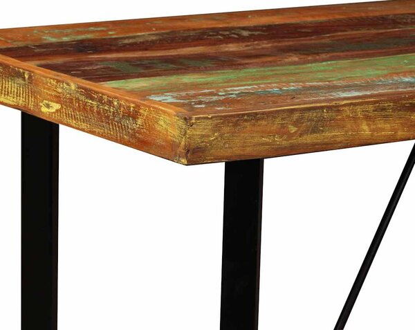 Vida XL Barový stůl masivní recyklované dřevo 120 x 60 x 107 cm 245440