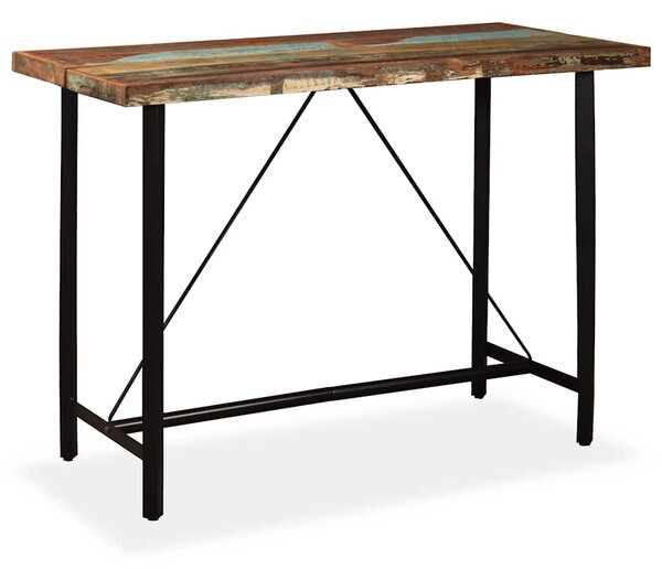 Barový stůl masivní recyklované dřevo 150 x 70 x 107 cm 245441