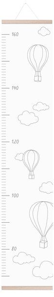 Nástěnný dětský metr Balloon