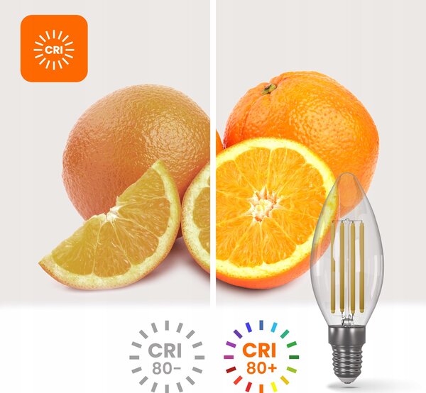 LED žárovka E14 7 W, 1000 lm, 2800 K – teplá bílá
