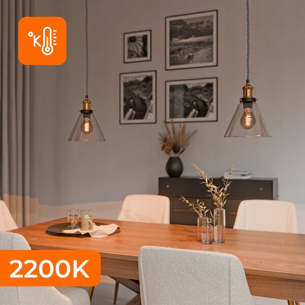 LED žárovka E27 4 W, 360 lm, 2200 K – teplá bílá