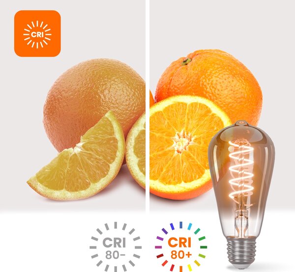 LED žárovka E27 4 W, 360 lm, 2200 K – teplá bílá