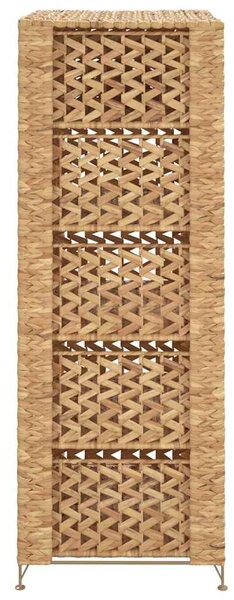 Komoda se 6 košíky 47 x 37 x 100 cm vodní hyacint 245493