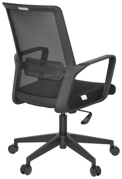 OTOČNÁ ŽIDLE, síťovina, plochá tkanina, černá MID.YOU - Online Only kancelářské židle, Online Only