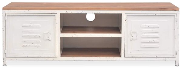 TV stolek 120 x 30 x 40 cm bílý 245457