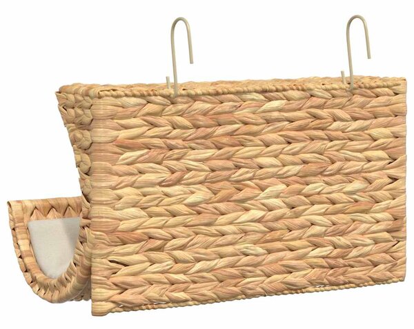 Pelíšek pro kočku s polštářkem vodní hyacint 37 x 20 x 20 cm 245496
