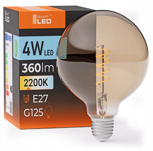 LED žárovka E27 4 W, 360 lm, 2200 K – teplá bílá