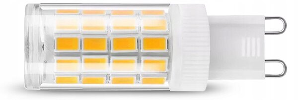 Bílá LED žárovka G9 5 W, 450 lm, 3000 K – teplá bílá, úhel 180°