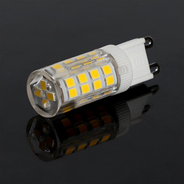 Bílá LED žárovka G9 5 W, 450 lm, 3000 K – teplá bílá, úhel 180°