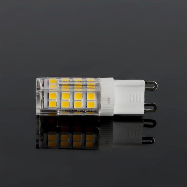 Bílá LED žárovka G9 5 W, 450 lm, 3000 K – teplá bílá, úhel 180°