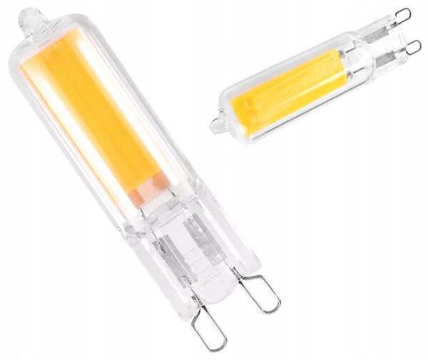 Bílá LED žárovka G9 3 W, 330 lm – studená bílá, úhel 180°