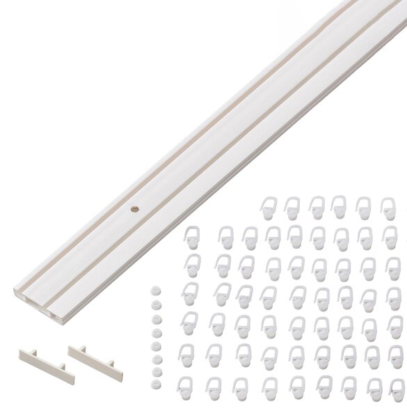 Sada - stropní dvojitá kolejnice 210 cm