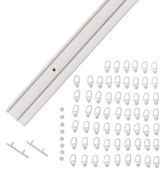 Sada - stropní dvojitá kolejnice 210 cm