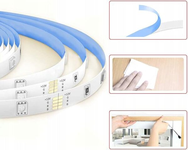 LED pásek 12 V, 50 W, 4000 lm, 5 m, IP20