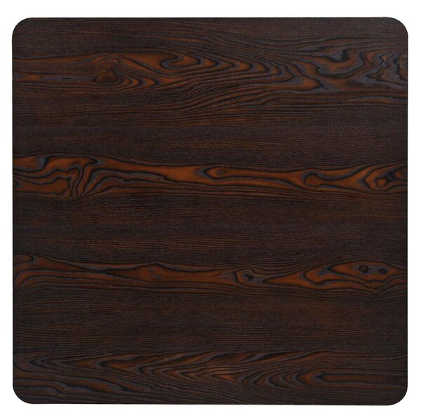Bistro stůl MDF a ocel čtvercový 80 x 80 x 75 cm 245611