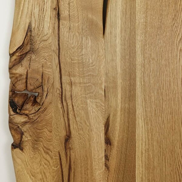 Posuvné dubové dřevěné dveře jednokřídlé ONE BOARD RUSTIC přírodní olej
