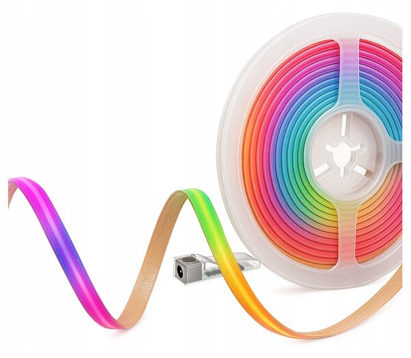 Bílý LED pásek 24 V, 5 m