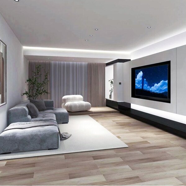 LED pásek 230 V, 8 W, neutrální bílá, IP68, 7 × 14 mm