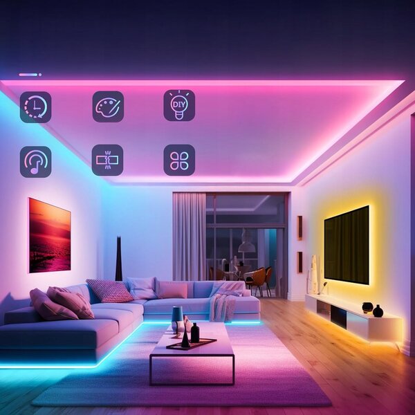 LED pásek CCT, IP54