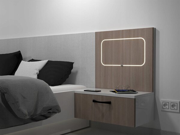 LED pásek 230 V, 8 W, neutrální bílá, IP68, 7 × 14 mm