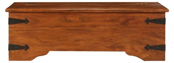 Konferenční stolek akácie s medovým povrchem 110 x 55 x 35 cm 245654